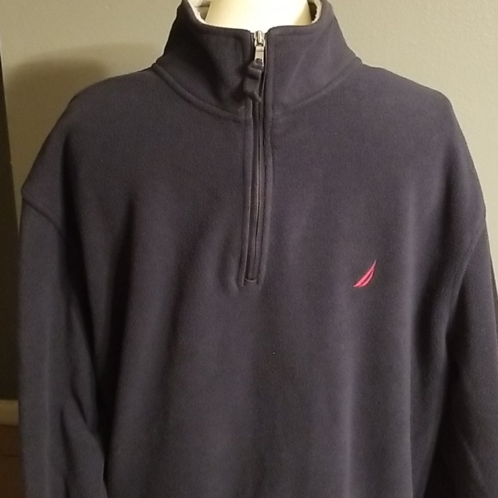 Nautica Fleece 1/4 zip pullover Jacket